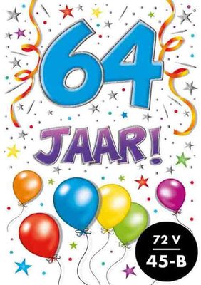 64 jaar!