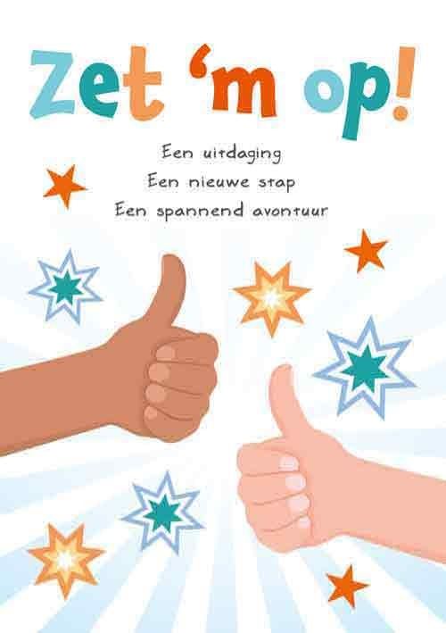 Zet &#39;m op
