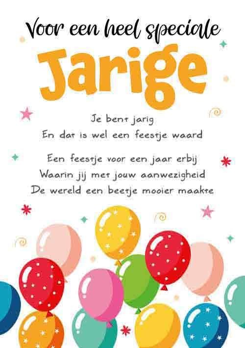 Voor een heel speciale jarige