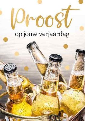 Proost op jouw verjaardag