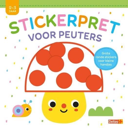 Stickerpret voor peuters