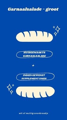 Garnaalsalade - groot