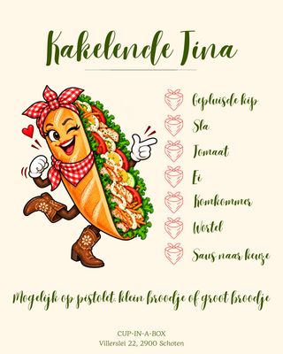 Kakelende Tina