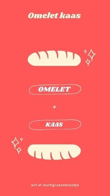 Omelet kaas
