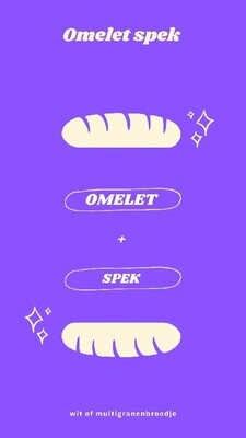 Omelet spek