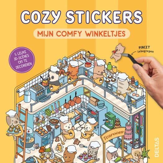 Cozy stickers - Mijn comfy winkeltjes