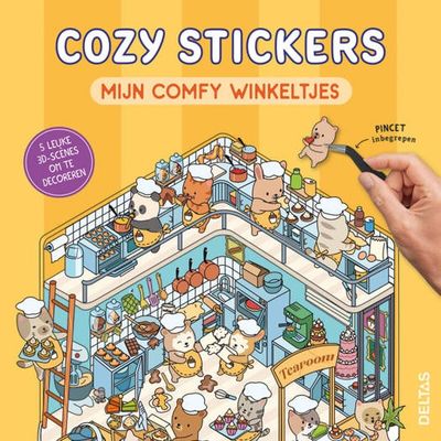 Cozy stickers - Mijn comfy winkeltjes