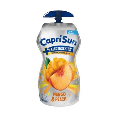 Capri-Sun + Electrolytes Mango &amp; Peach (33cl)