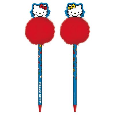 Pom pom pen Hello Kitty