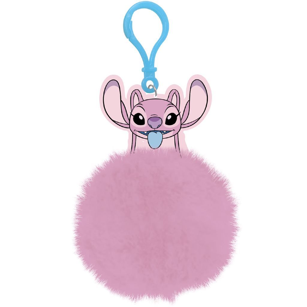 Pompom Sleutelhanger Angel