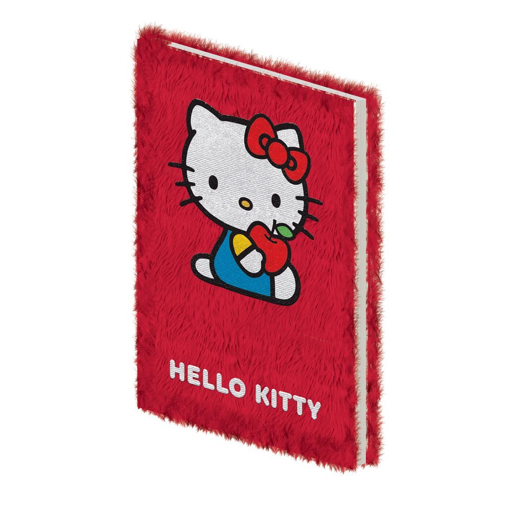 Fluffy Notitieboek A5 Hello Kitty
