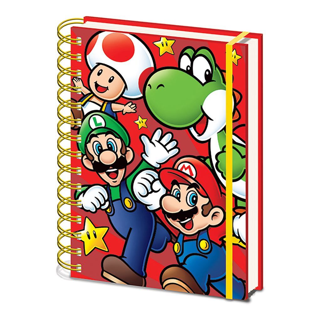 Notitieboek A5 Super Mario