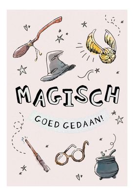 Wenskaart Harry Potter Magisch