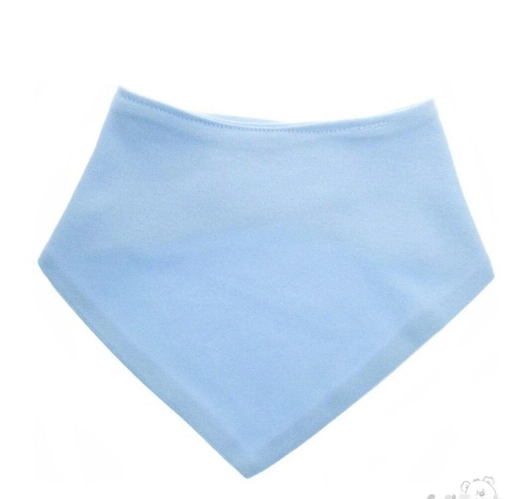 Personalised Bandana Bib Blue