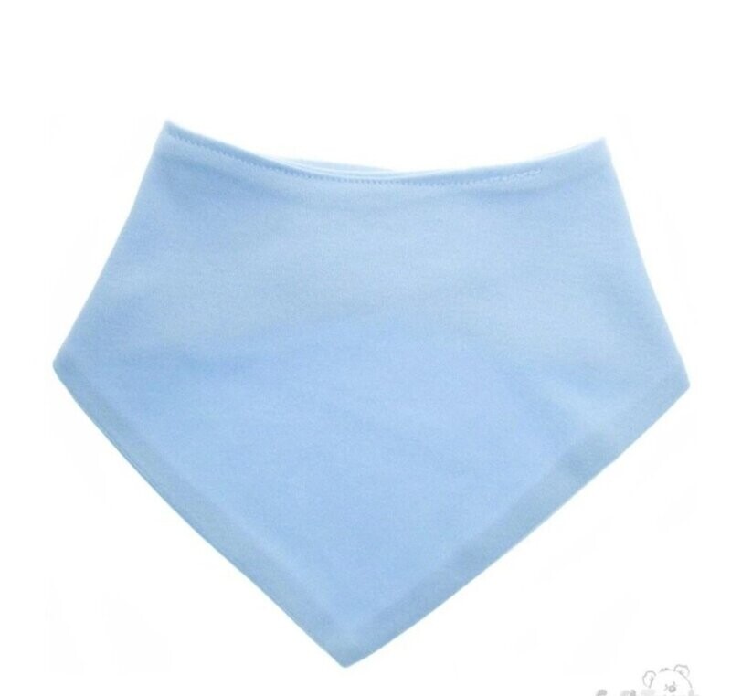 Personalised Bandana Bib Blue