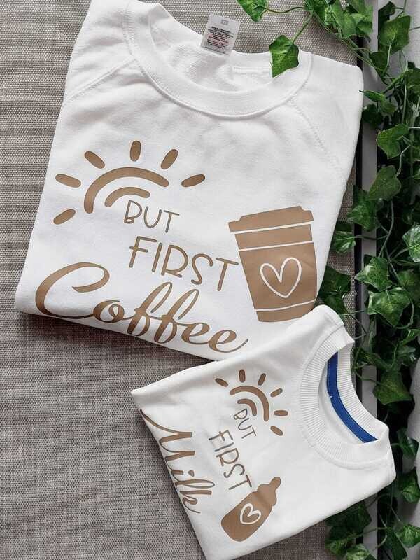 But First Milk Sweater - Child's