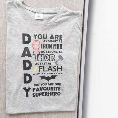 Daddy Favourite Superhero - Adult