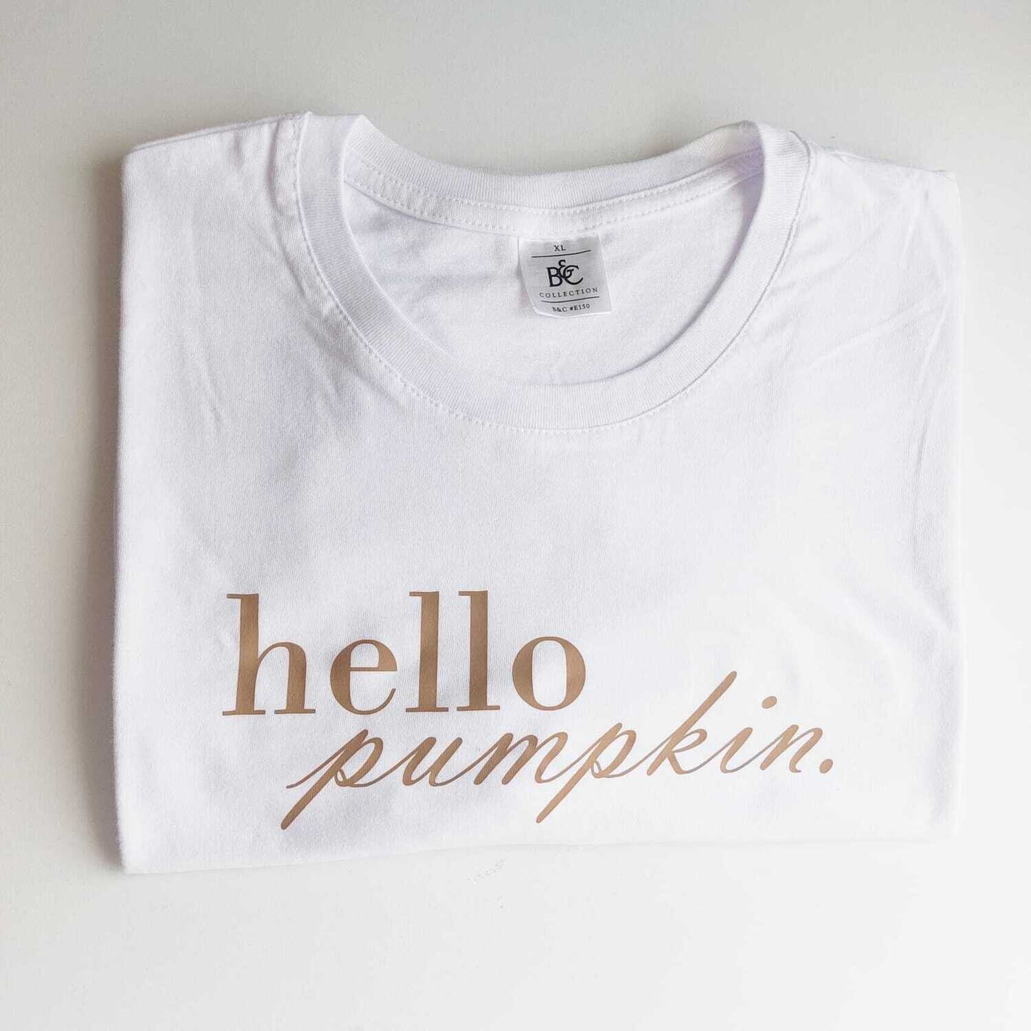 Hello Pumpkin - Adult