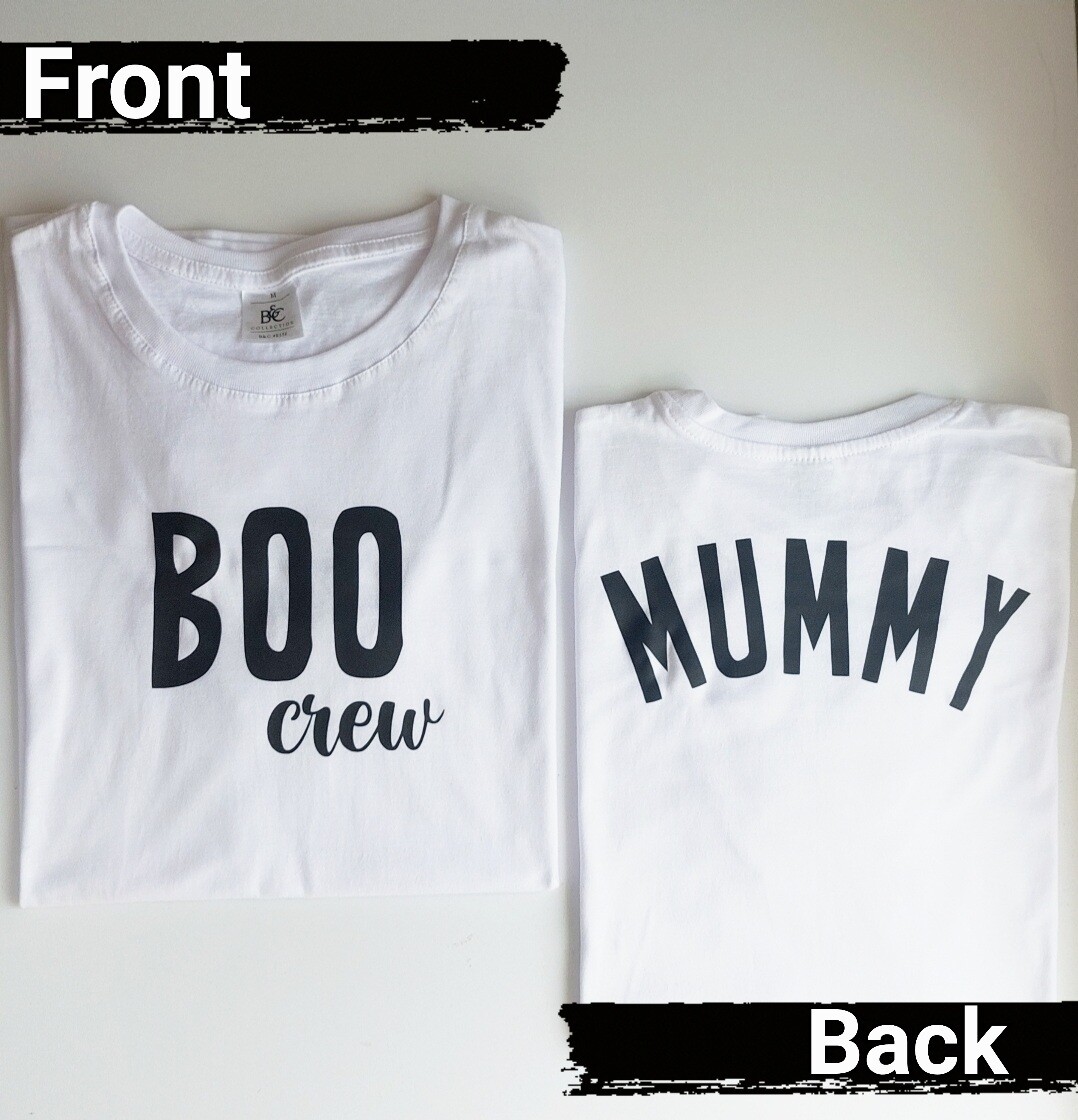 Boo Crew Top - Adult
