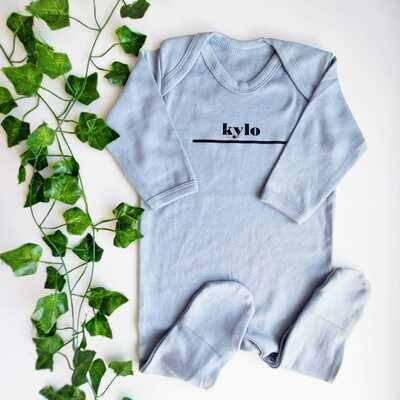 Personalised Name babygrow