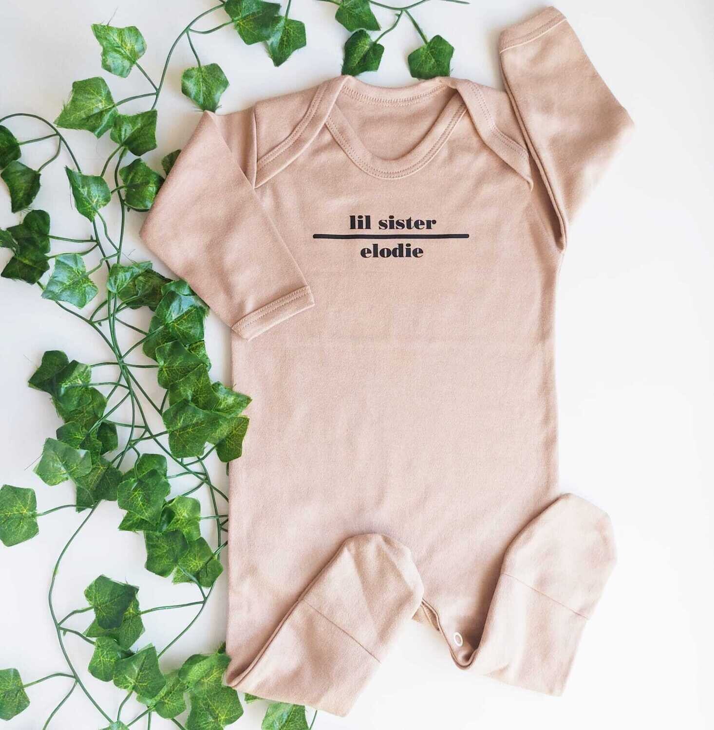 Little Sibling  babygrow