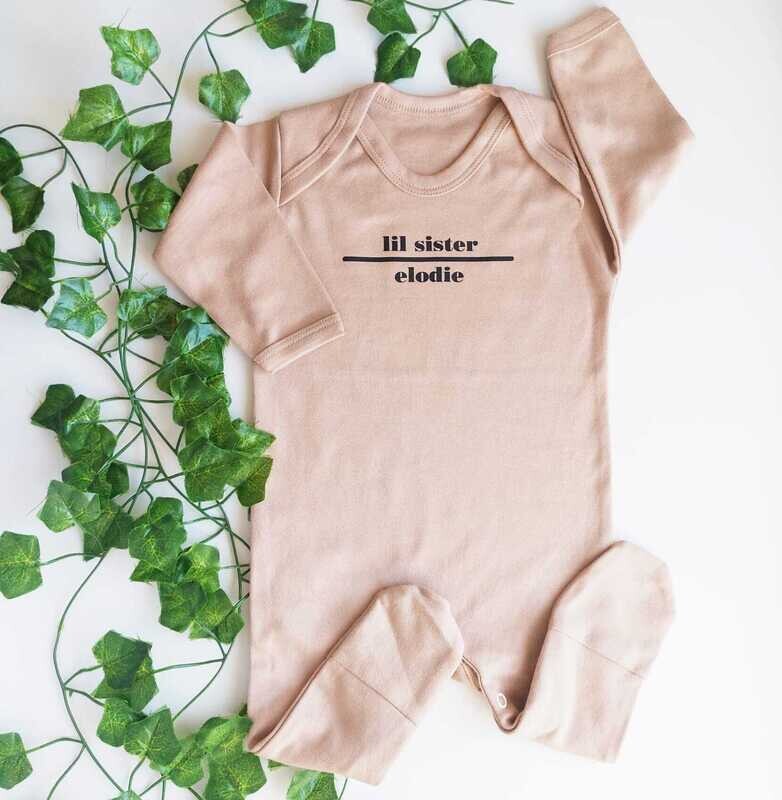 Little Sibling  babygrow