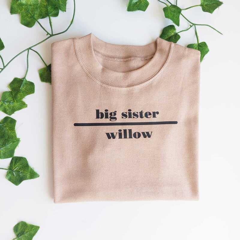 Sibling Personalised Top