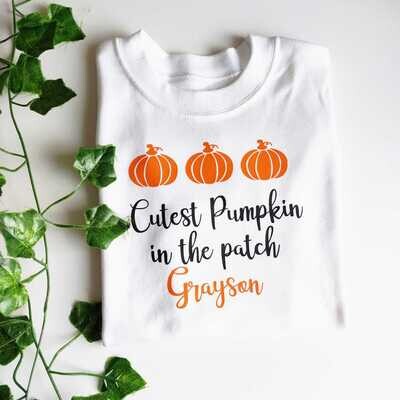 Cutest Pumpkin in the Patch
