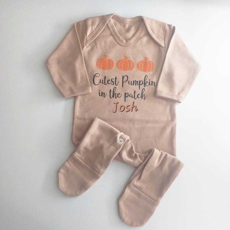 Cutest Pumpkin in the Patch Babygrow