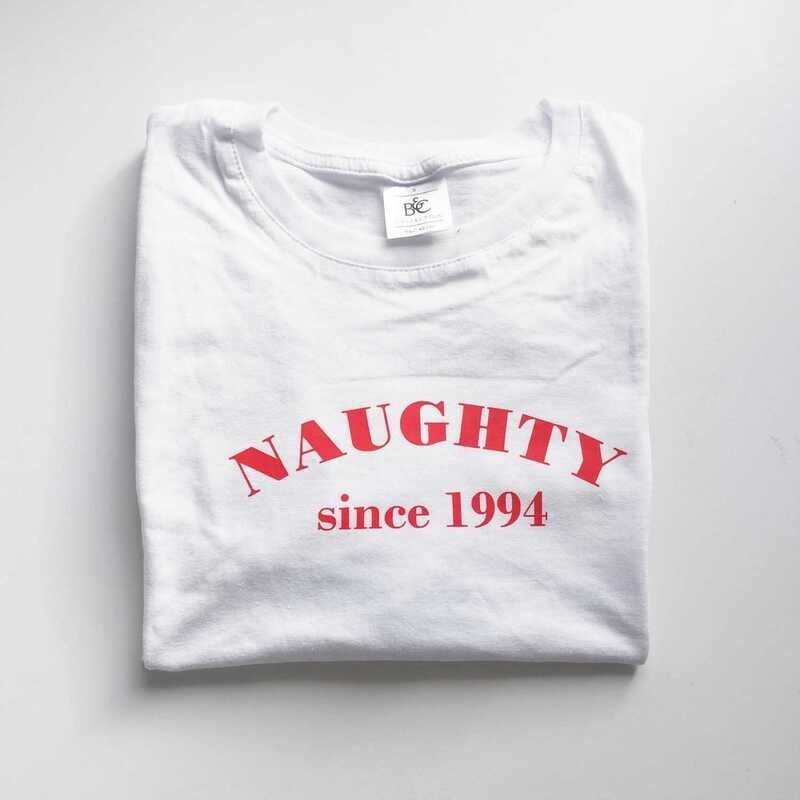 Naughty Since top - Adult