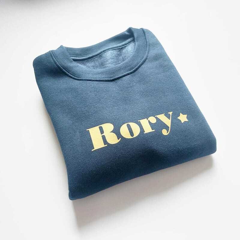 Gold Star Sweater