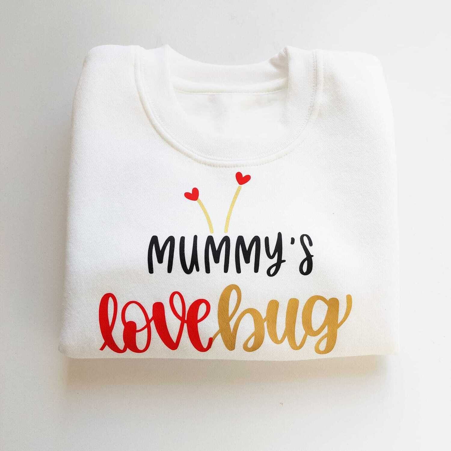 Mummy's/ Daddys Love Bug Sweater