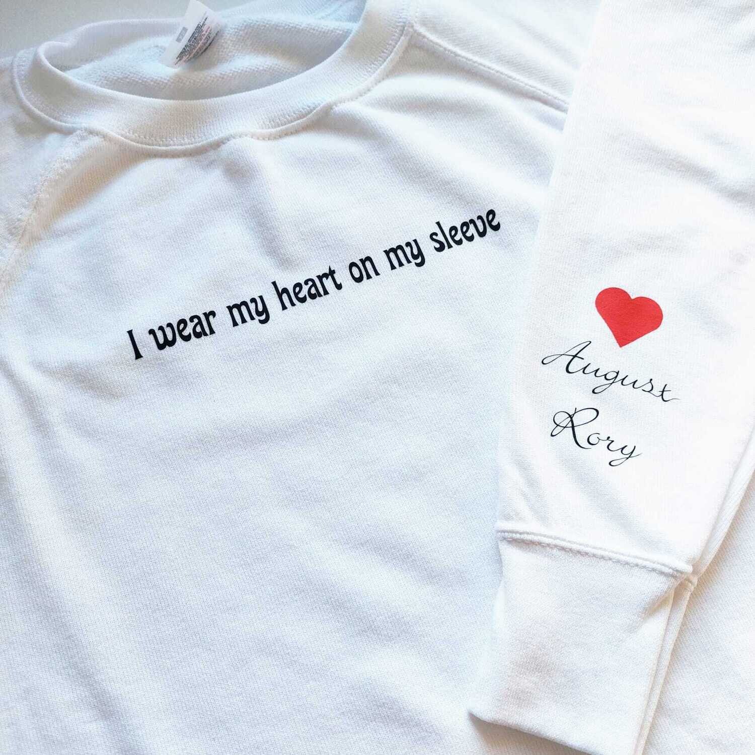 I  Wear My Heart On My Sleeve