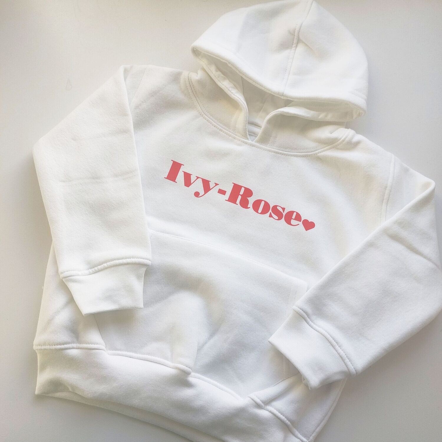 Personalised Heart Hoodie