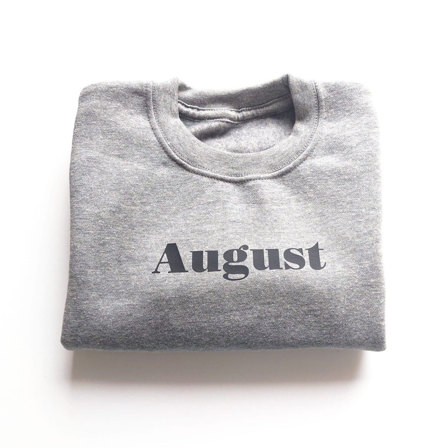 Name Sweater Grey