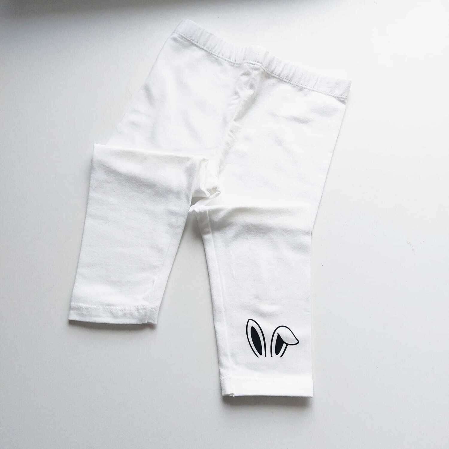 Mini/ Baby Bunny Leggings White