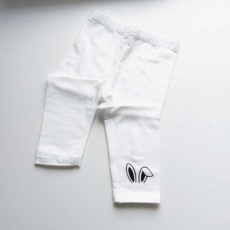 Mini/ Baby Bunny Leggings White