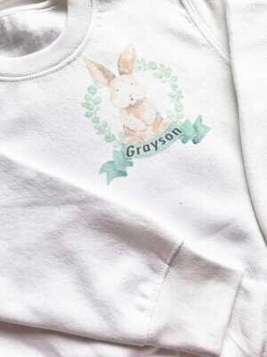 Spring Bunny Sweater - Girl
