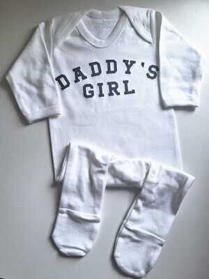 Daddy's girl/boy babygrow