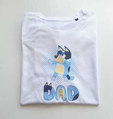 Dad Bluey Top -Adult