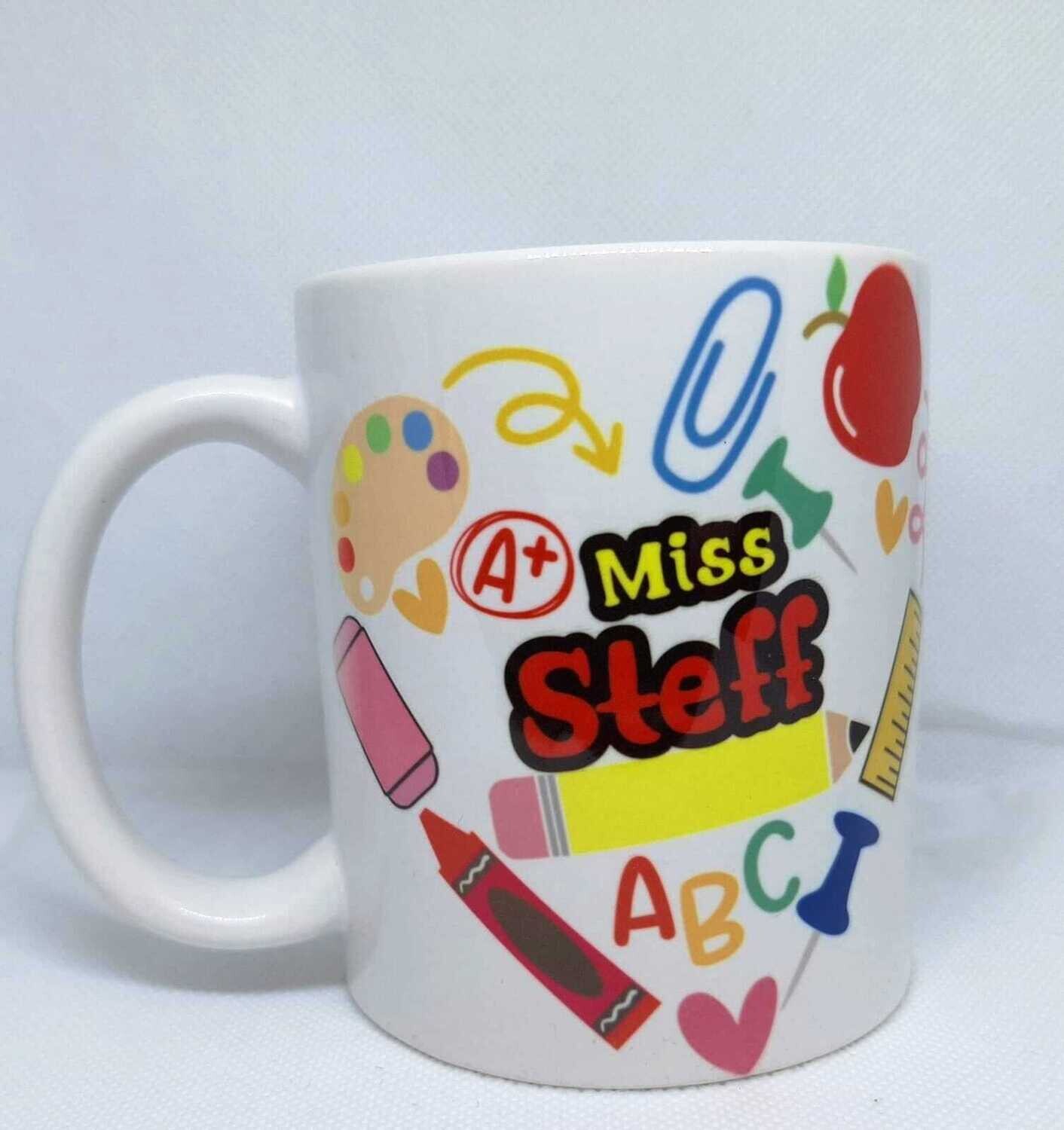 Teacher Stationery Mug