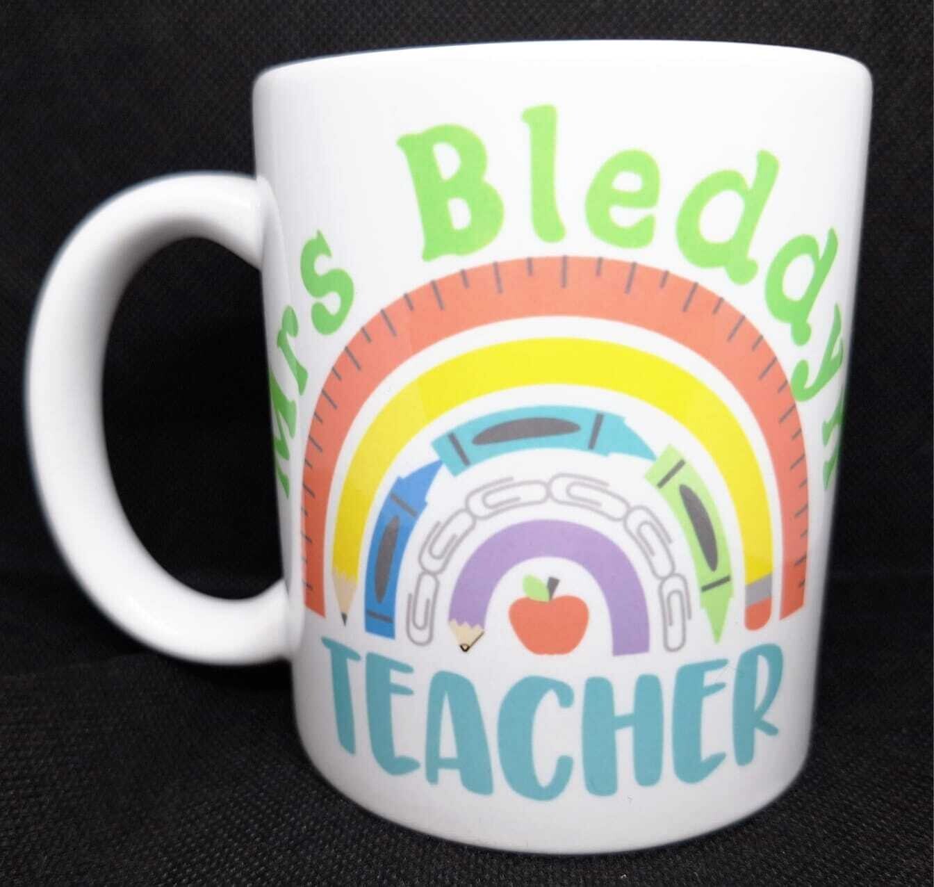 Teacher Rainbow  Mug