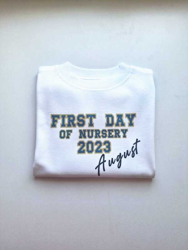 First Day of Nursery  Top