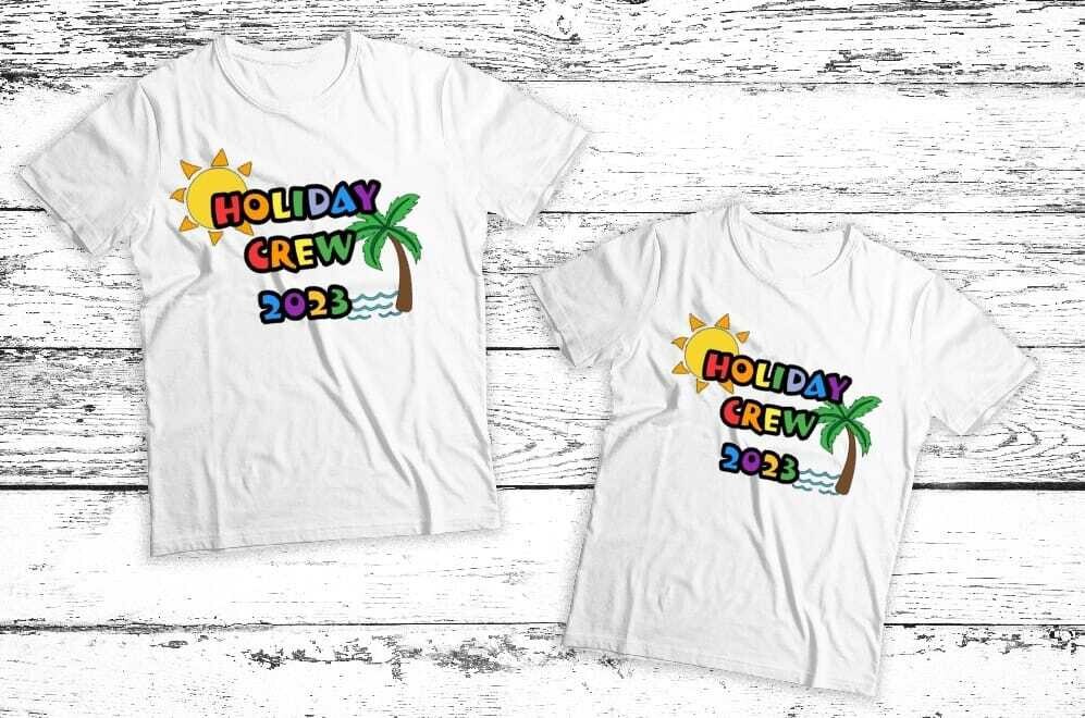 Holiday Crew 2025 top - Adult