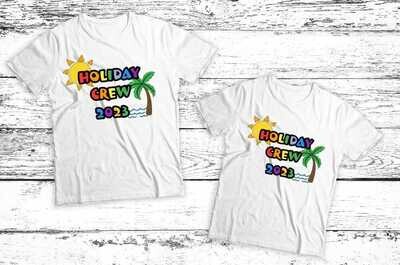Holiday Crew 2025 top - Adult