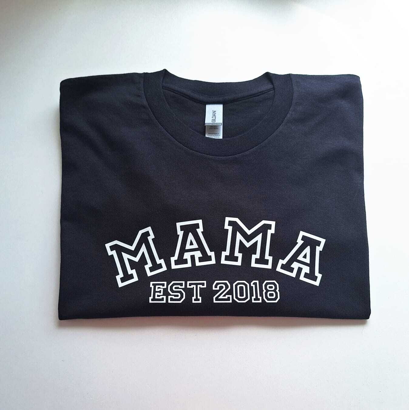 Monochrome Mama  Est Top - Adult