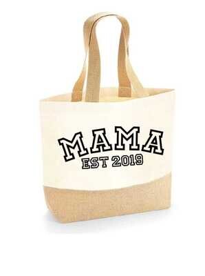 Mama Est Large Canvas bag