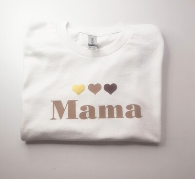 Trio of hearts Mama sweater