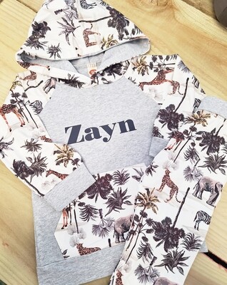 Personalised Safari Tracksuit