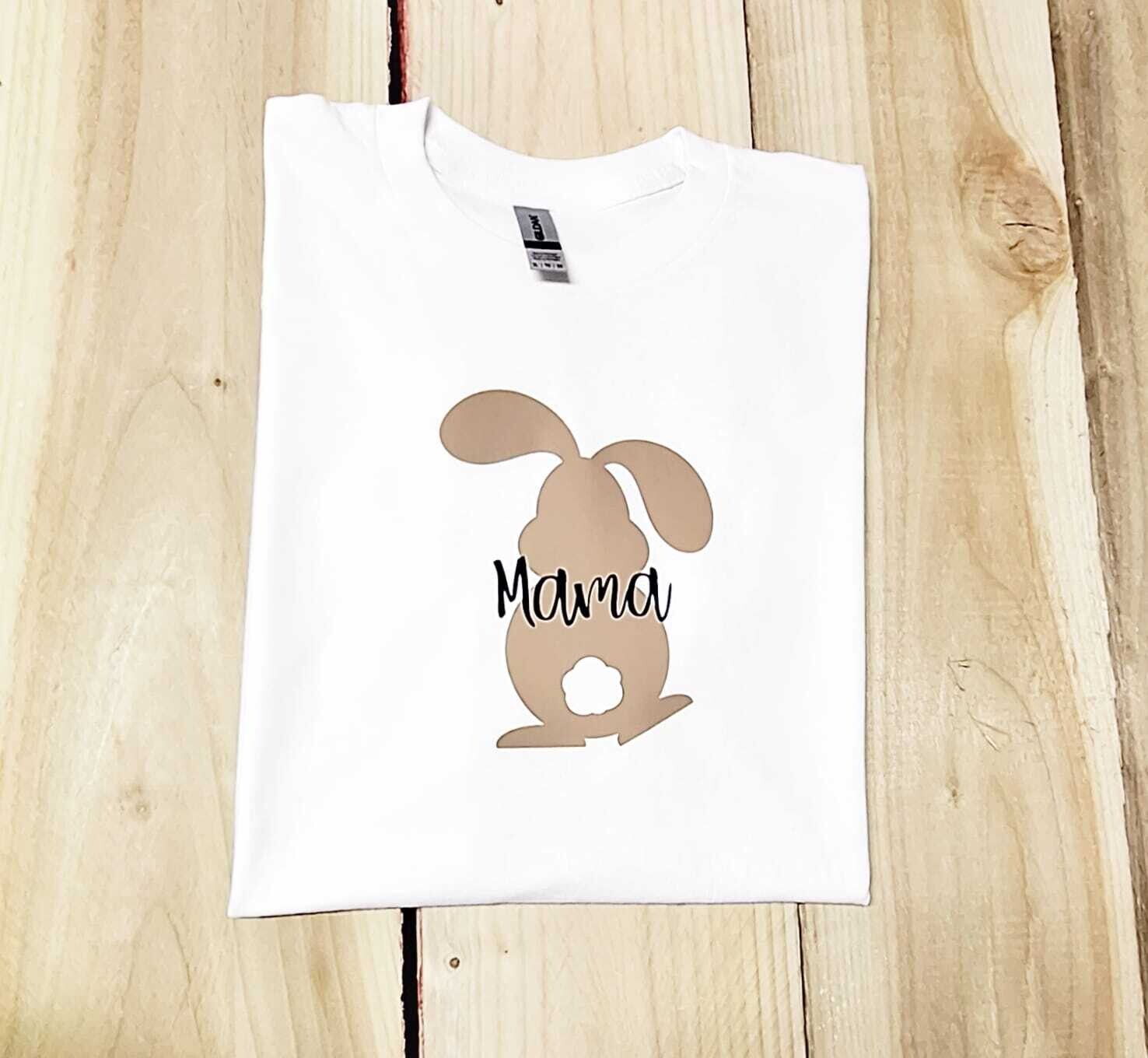 Bunny Tail Mama  Top - Adult